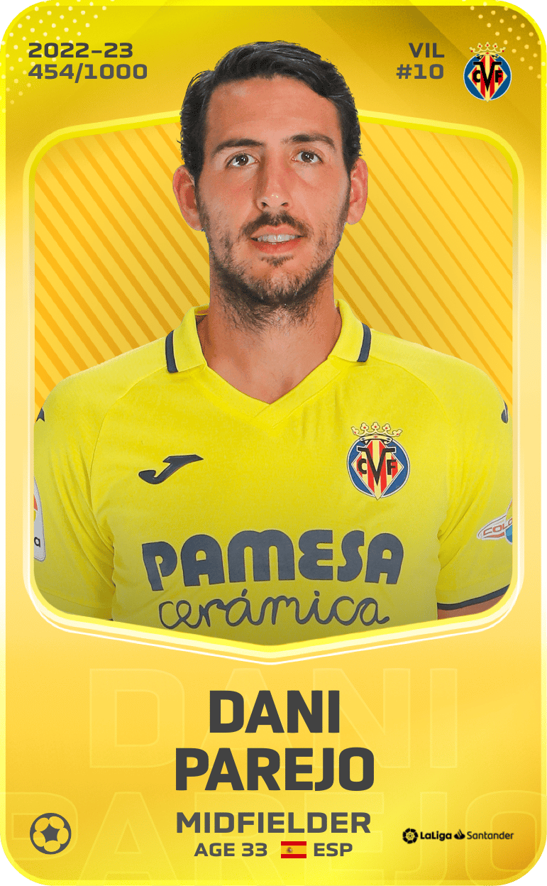 Dani Parejo 2022-23 • Limited 454/1000