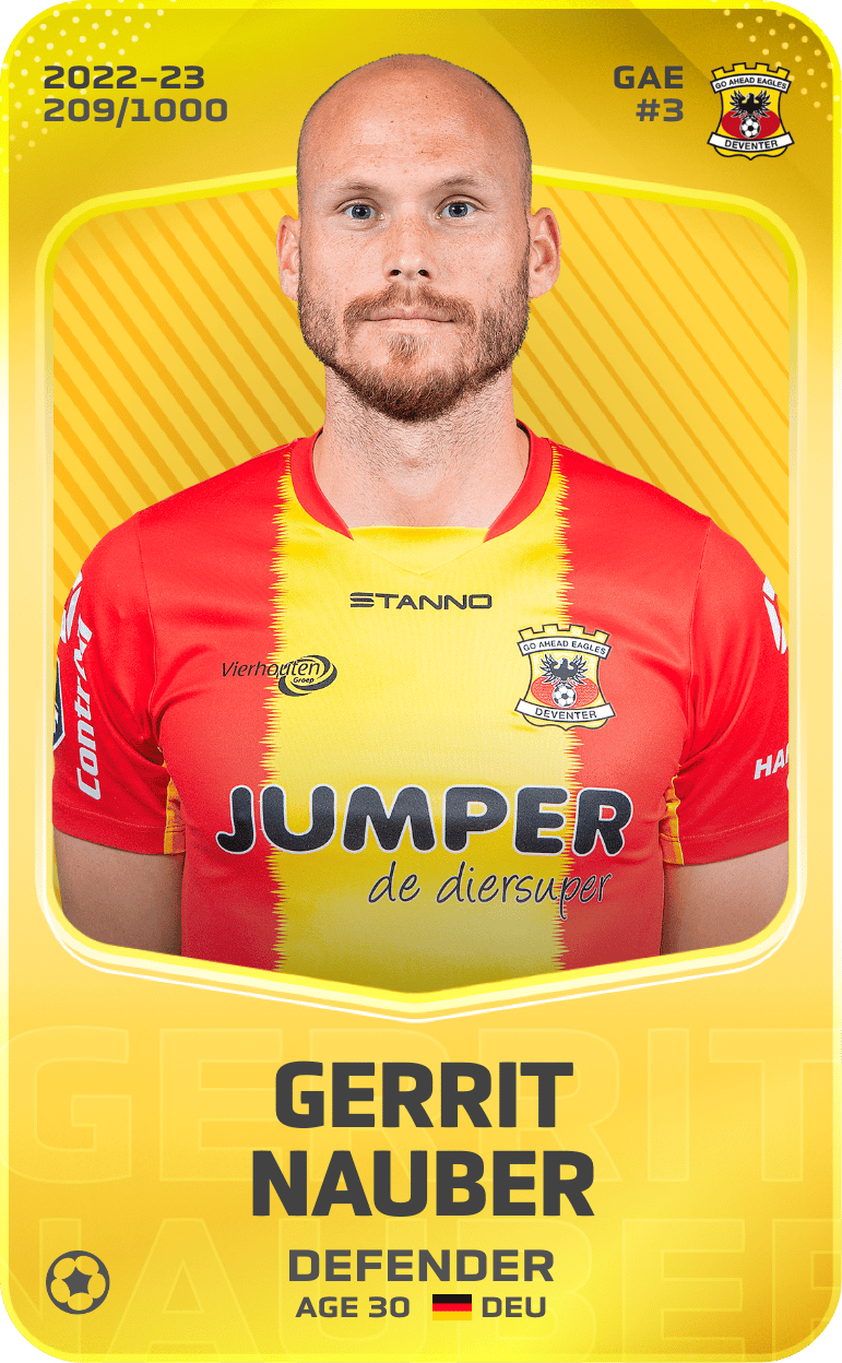 Gerrit Nauber 2022-23 • Limited 209/1000