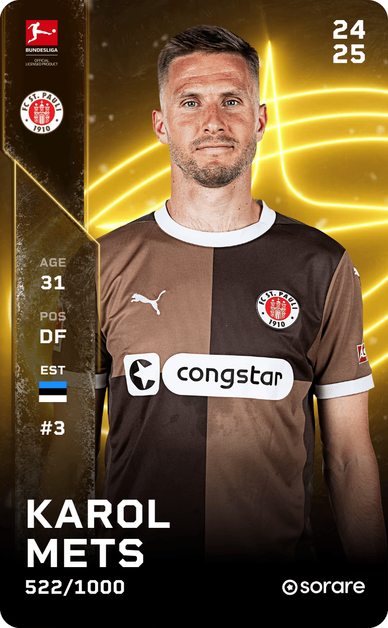 Karol Mets 2024-25 • Limited 522/1000