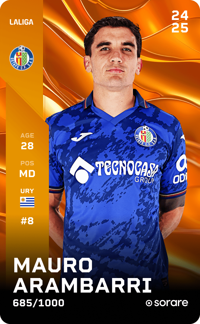 Mauro Arambarri 2024-25 • Limited 685/1000