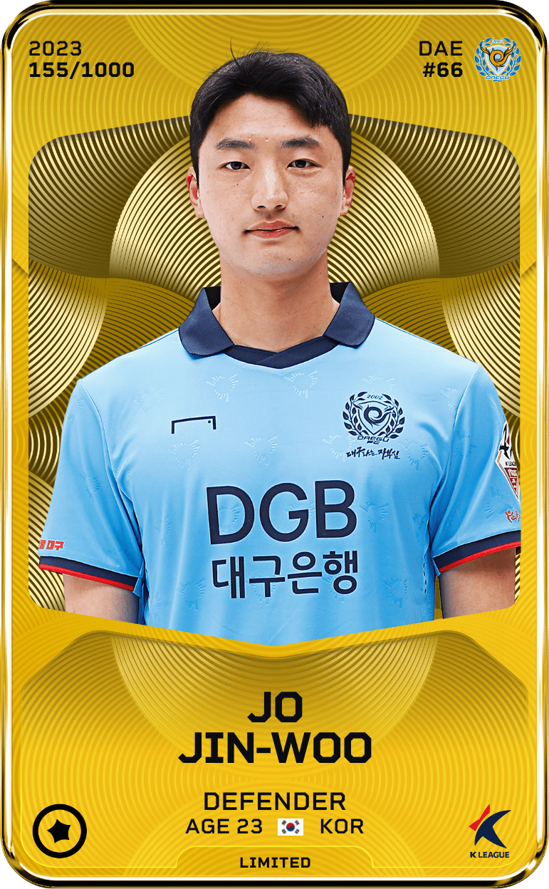 Jo Jin-woo 2023-24 • Limited 155/1000