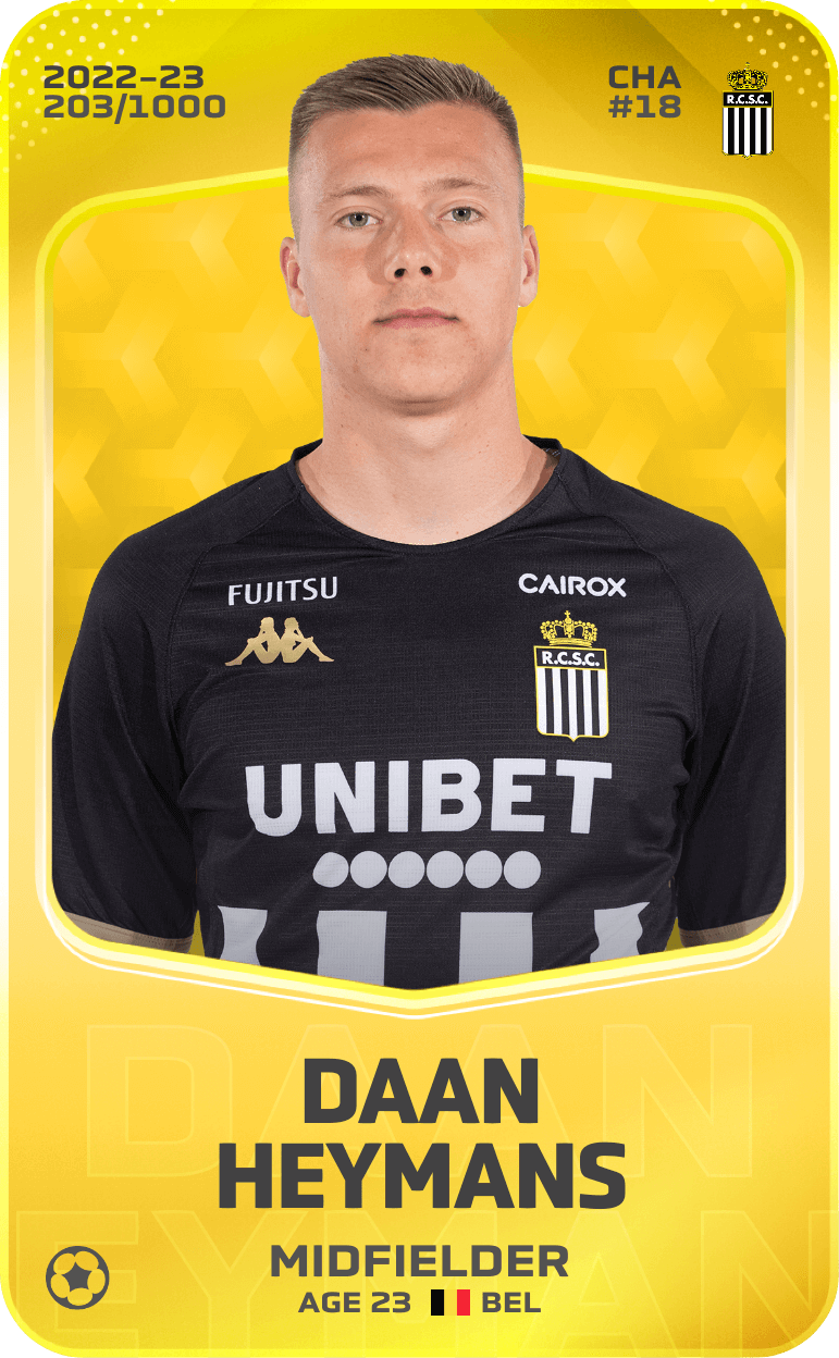 Daan Heymans 2022-23 • Limited 203/1000