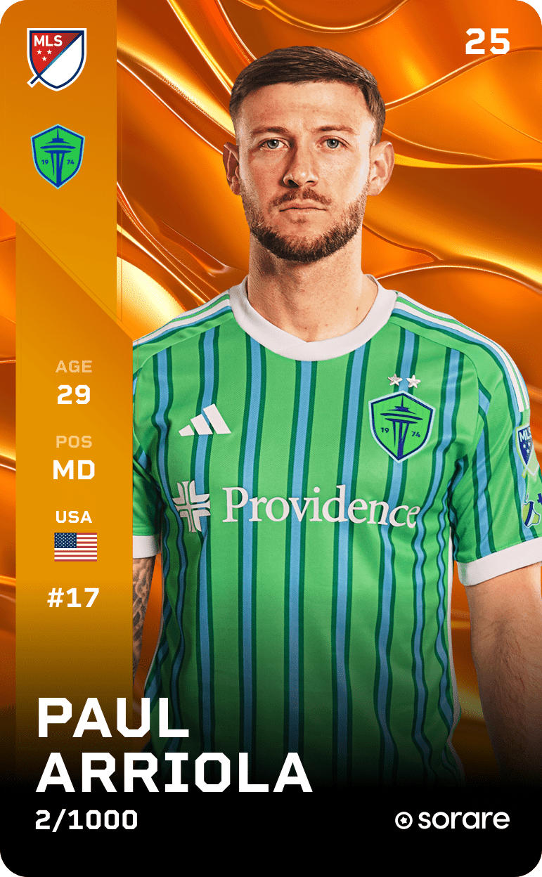 Paul Arriola 2025-26 • Limited 2/1000