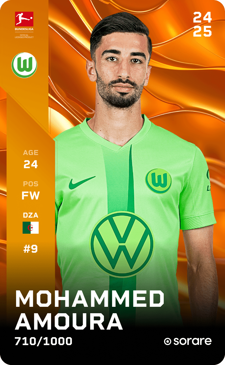 Mohammed Amoura 2024-25 • Limited 710/1000
