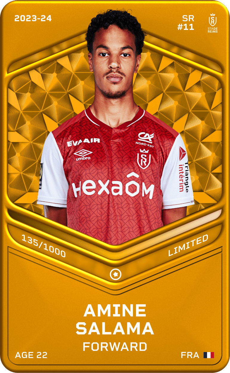 Amine Salama 2023-24 • Limited 135/1000