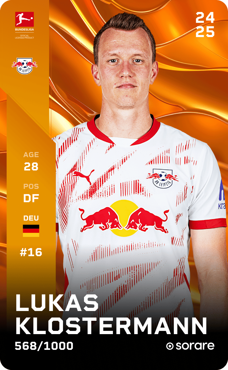 Lukas Klostermann 2024-25 • Limited 568/1000
