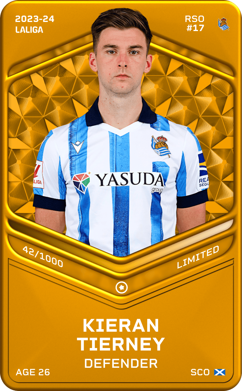 Kieran Tierney 2023-24 • Limited 42/1000