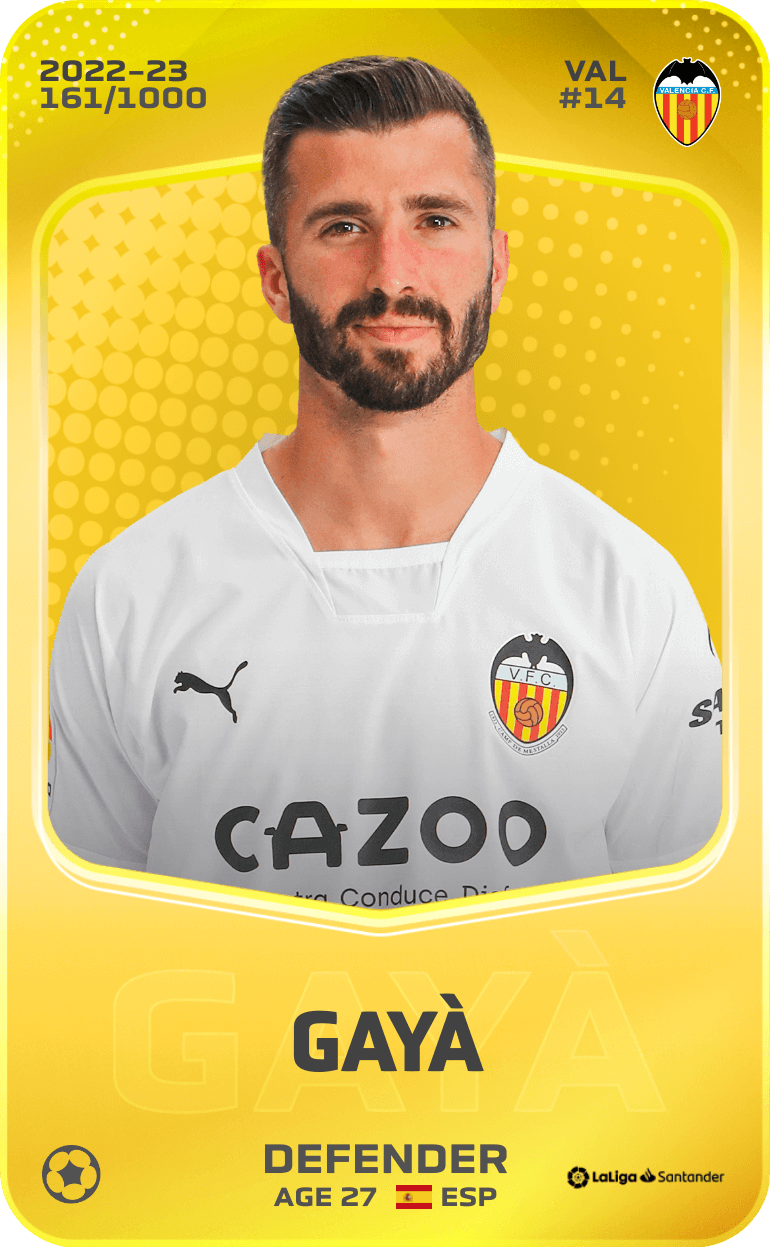 Gayà 2022-23 • Limited 161/1000