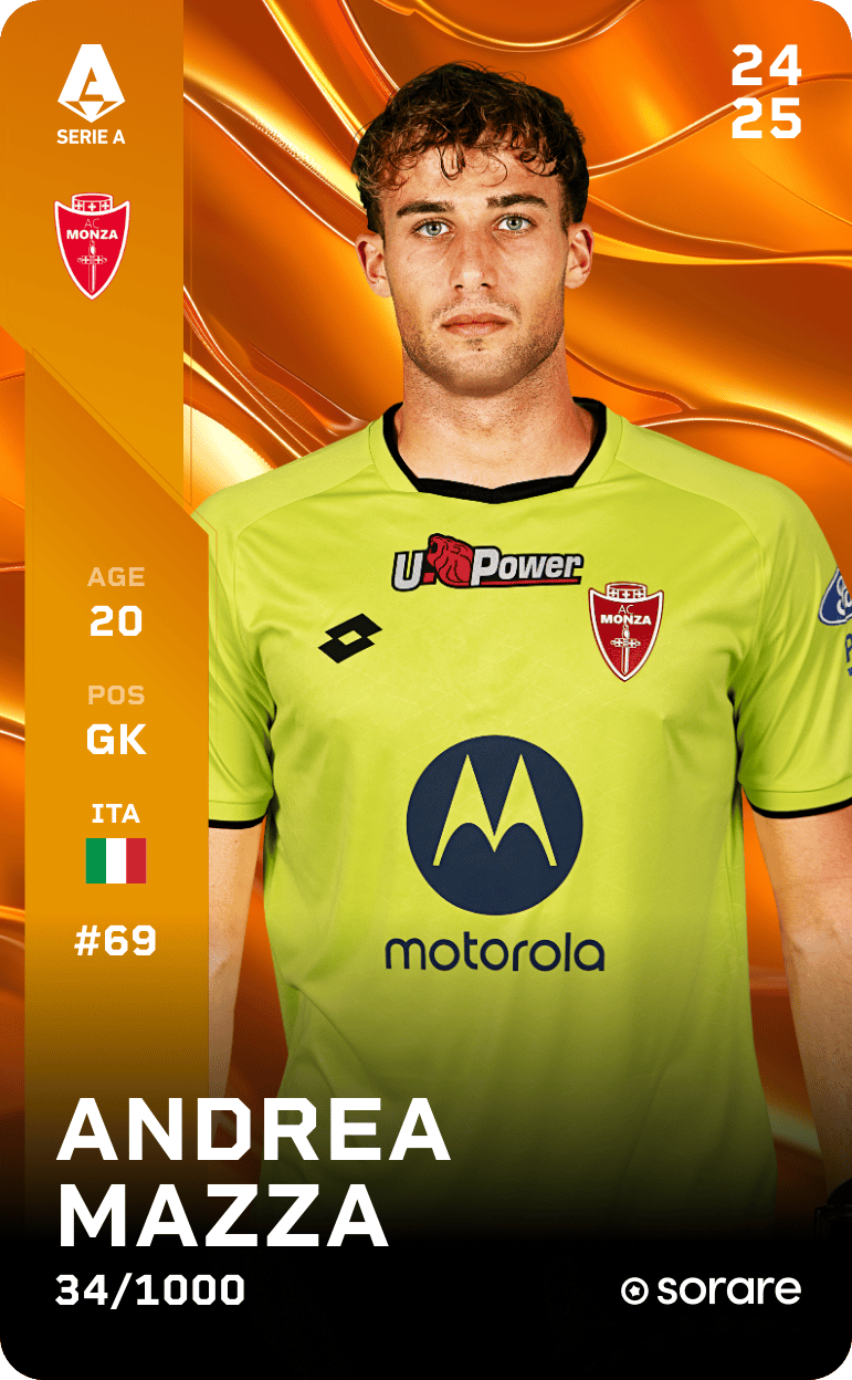 Andrea Mazza 2024-25 • Limited 34/1000