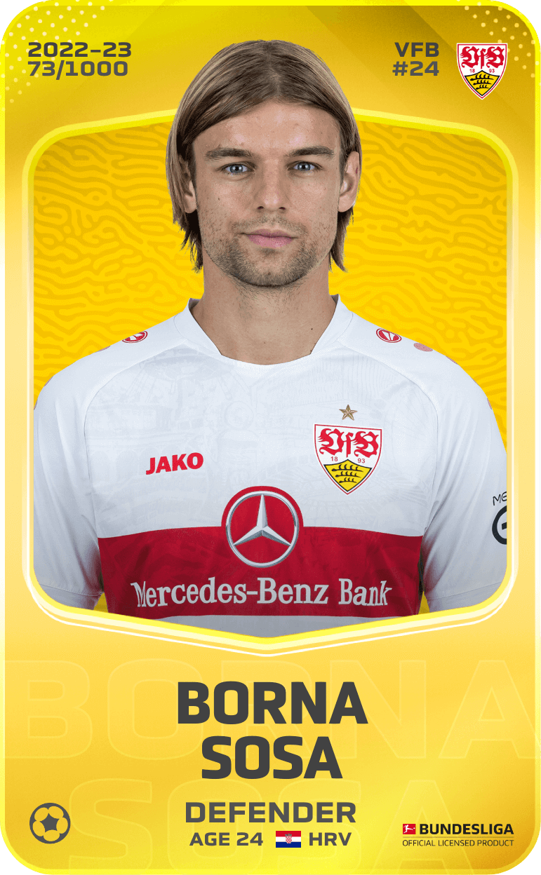 Borna Sosa 2022-23 • Limited 73/1000