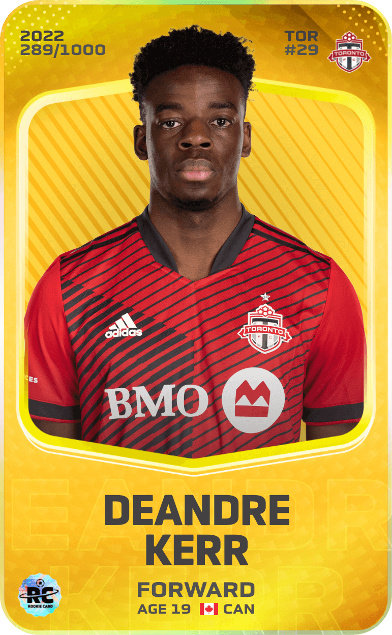 Deandre Kerr 2022-23 • Limited 289/1000