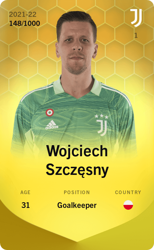 Wojciech Szczęsny 2021-22 • Limited 148/1000