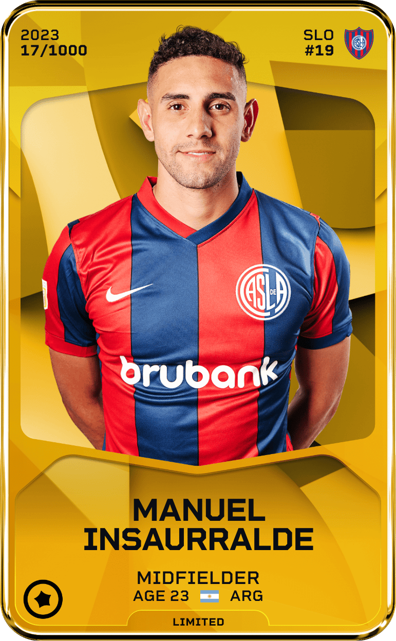 Manuel Insaurralde 2023-24 • Limited 17/1000