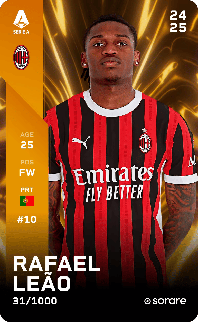 Rafael Leão 2024-25 • Limited 31/1000
