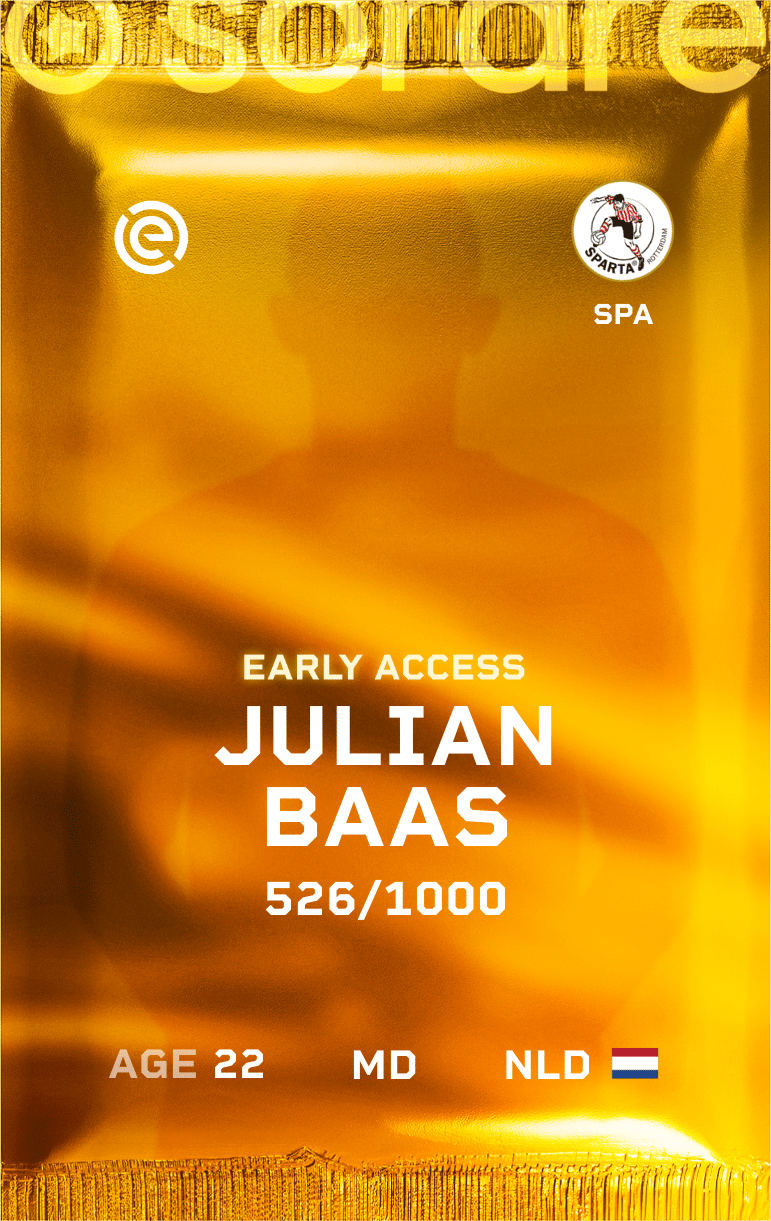 Julian Baas 2024-25 • Limited 526/1000