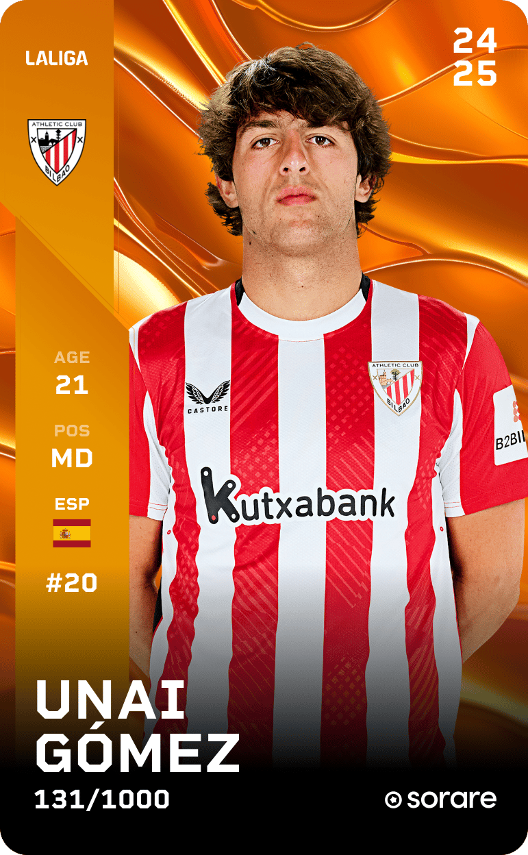 Unai Gómez 2024-25 • Limited 131/1000