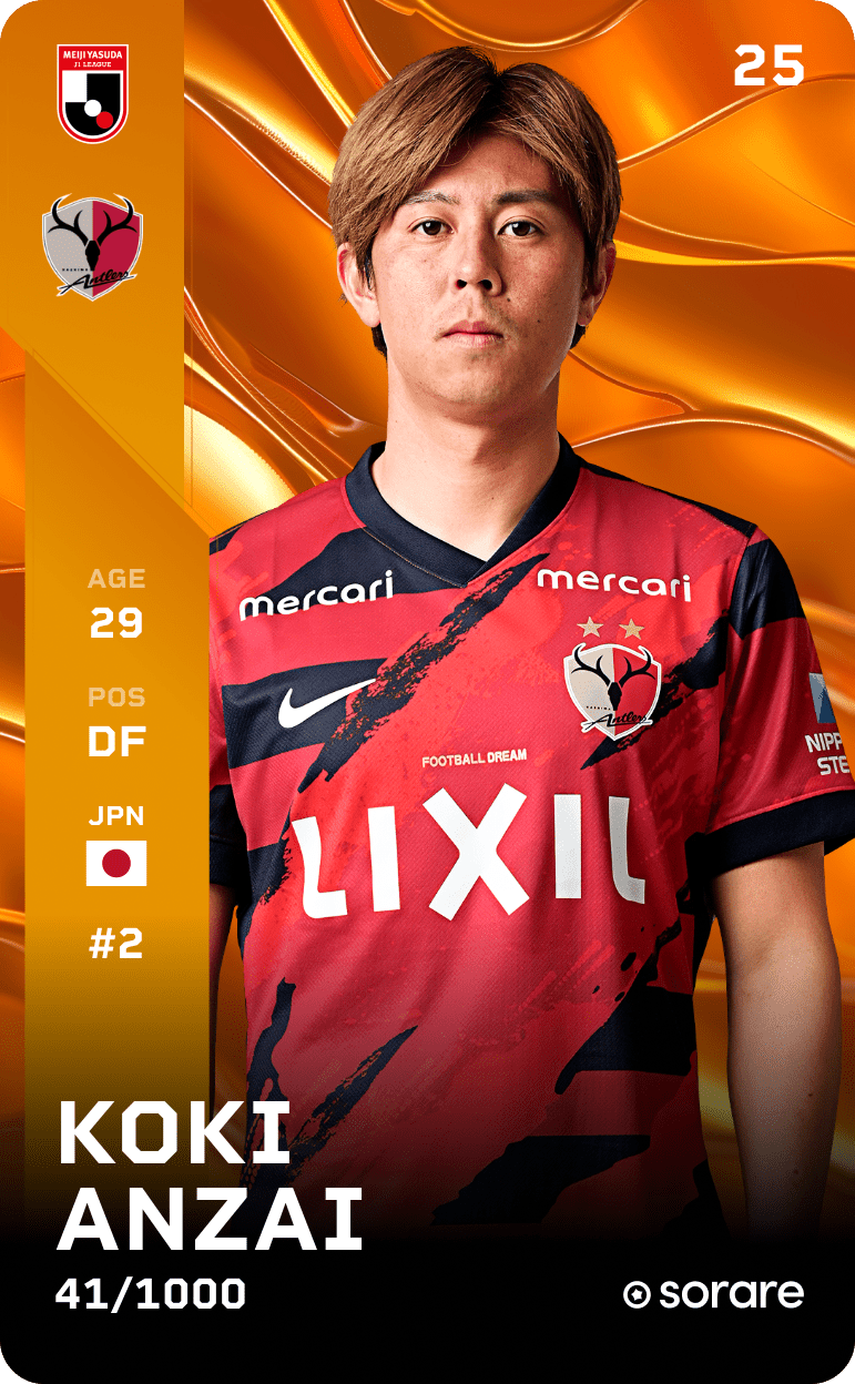 Koki Anzai 2025-26 • Limited 41/1000