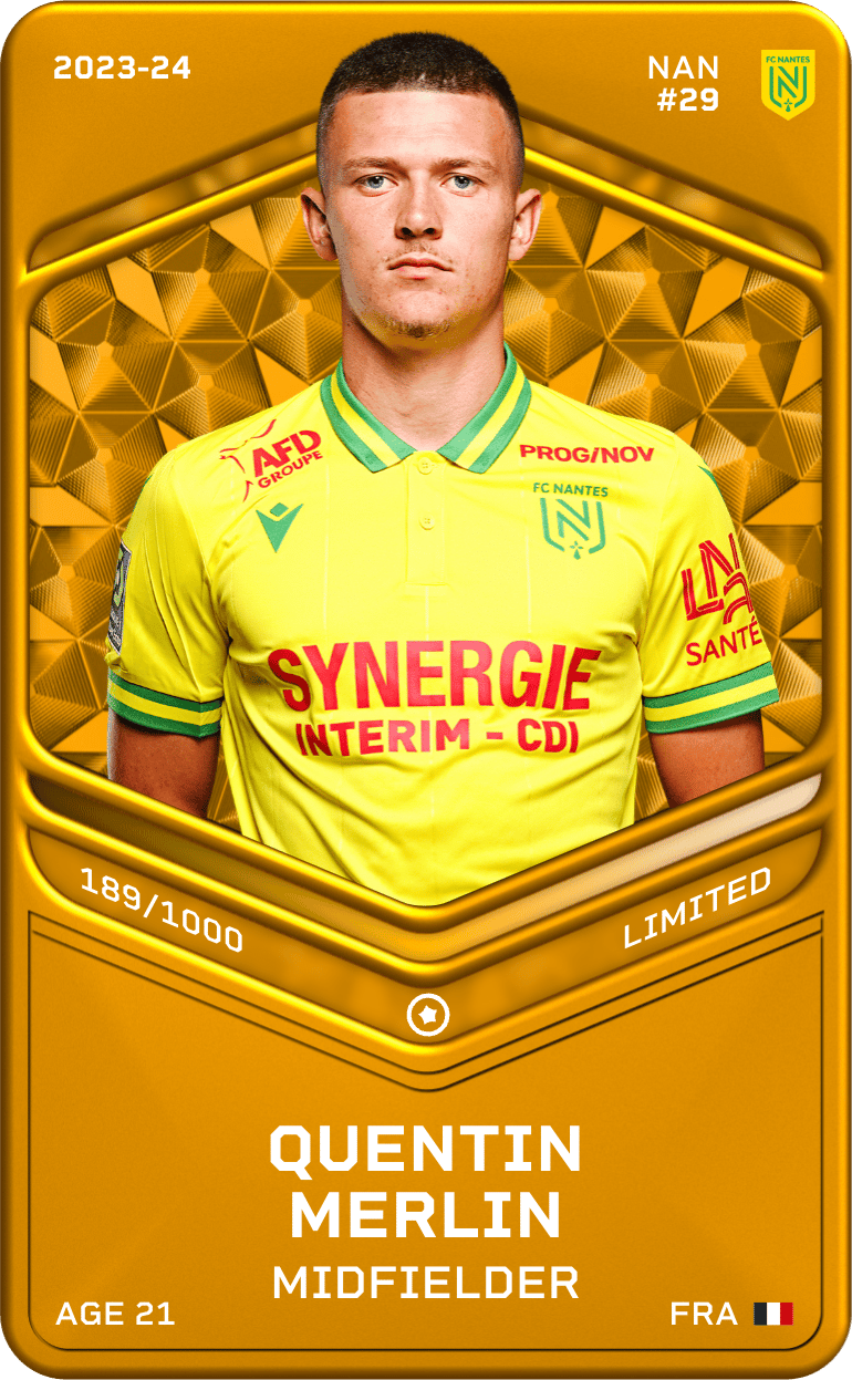 Quentin Merlin 2023-24 • Limited 189/1000