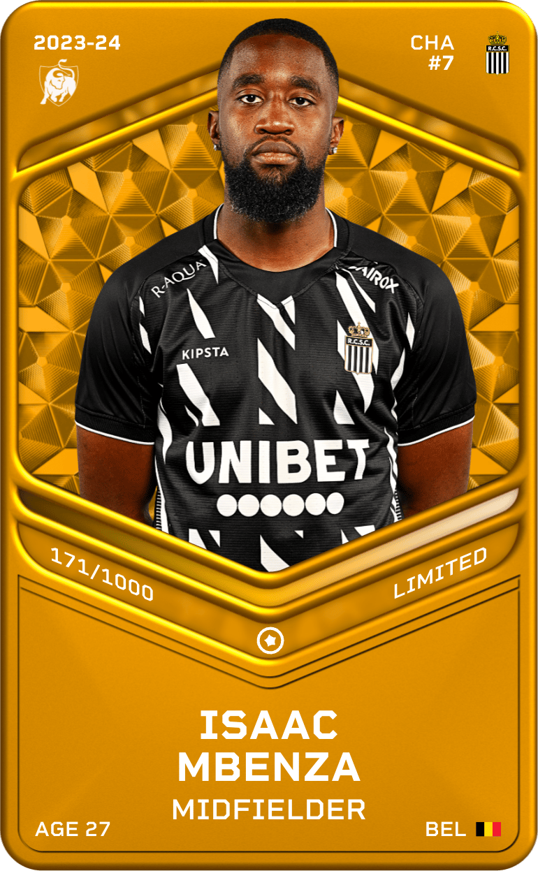 Isaac Mbenza 2023-24 • Limited 171/1000