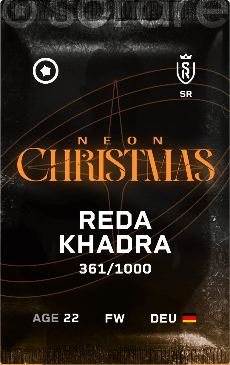 Reda Khadra 2024-25 • Limited 361/1000