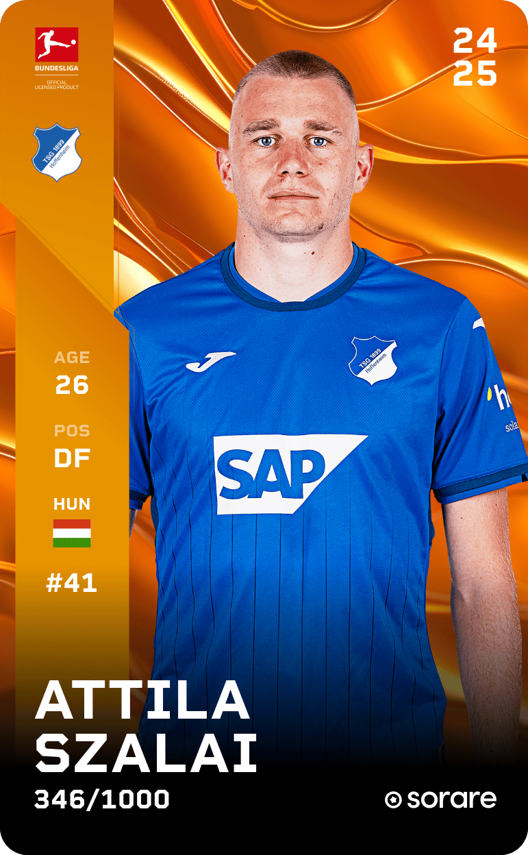 Attila Szalai 2024-25 • Limited 346/1000