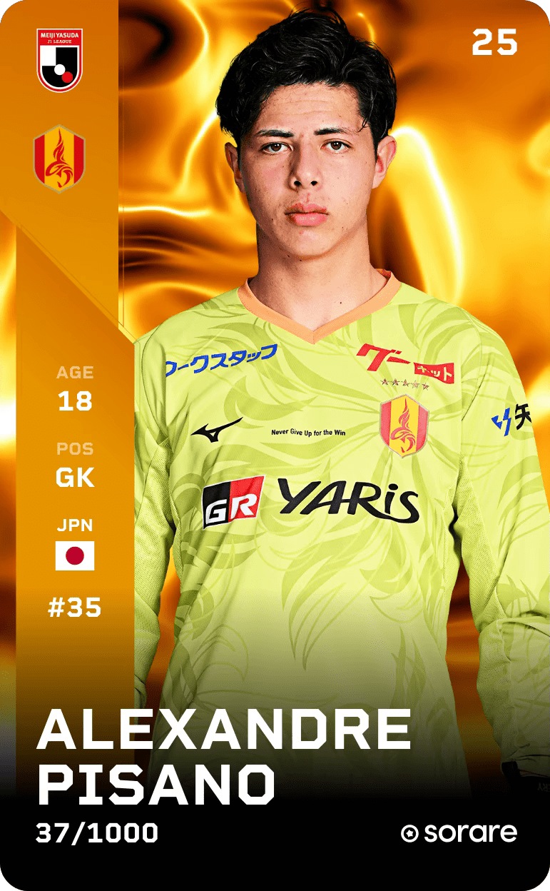 Alexandre Pisano 2025-26 • Limited 37/1000