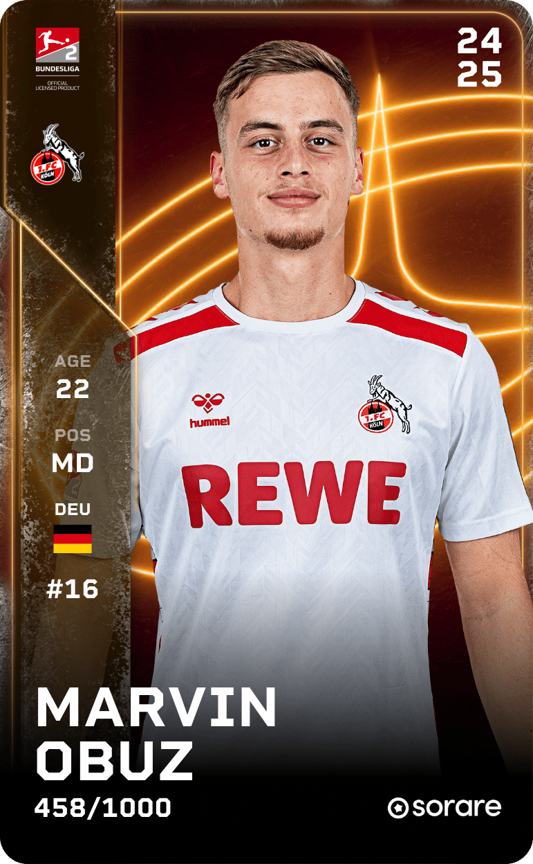 Marvin Obuz 2024-25 • Limited 458/1000