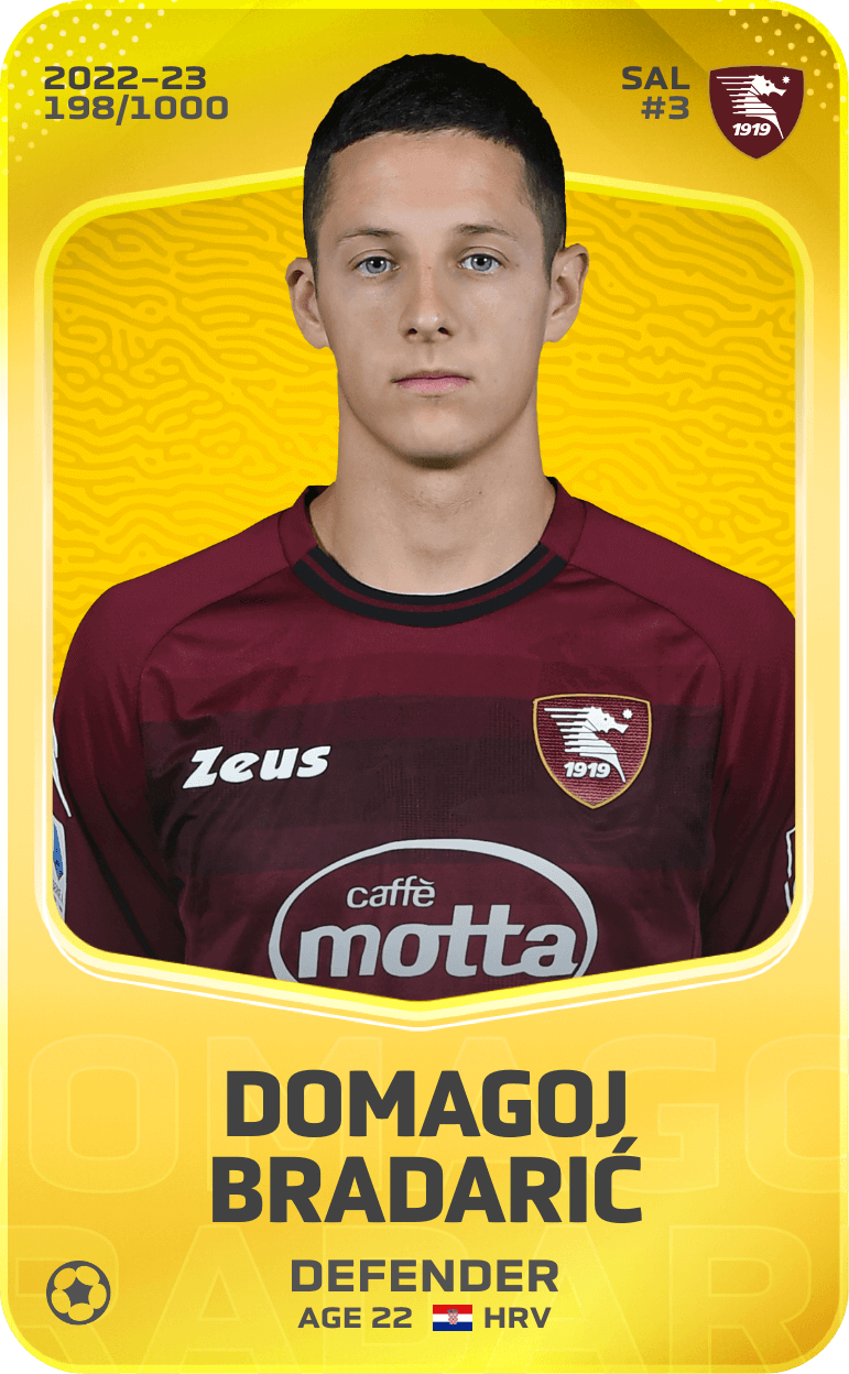 Domagoj Bradarić 2022-23 • Limited 198/1000