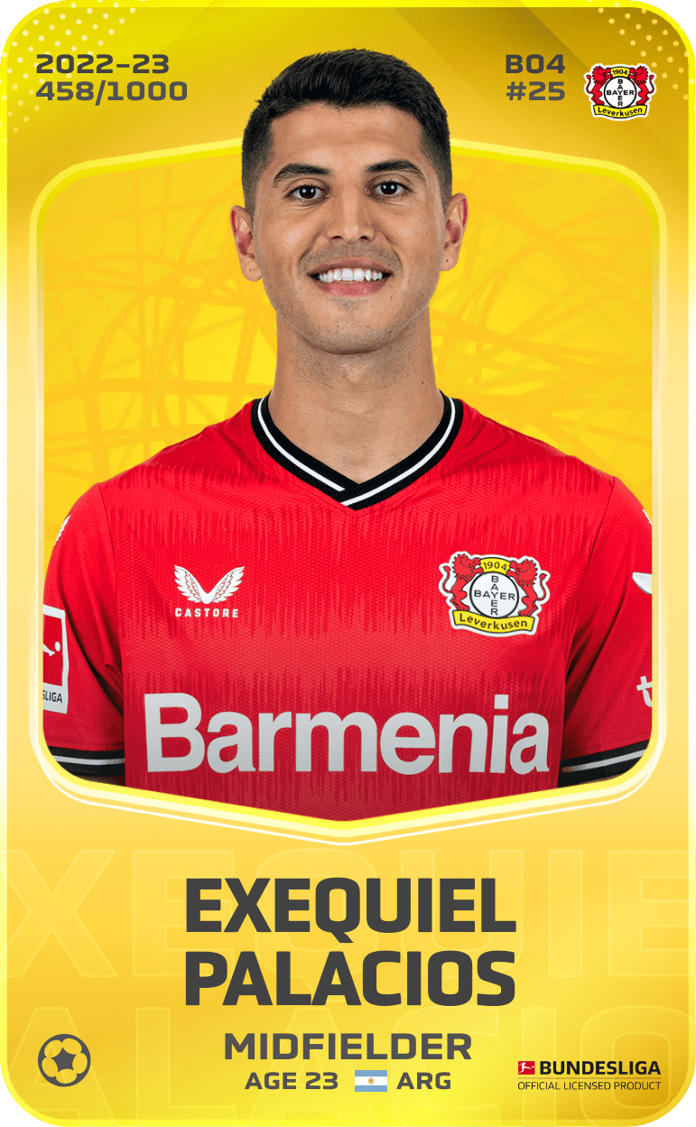 Exequiel Palacios 2022-23 • Limited 458/1000