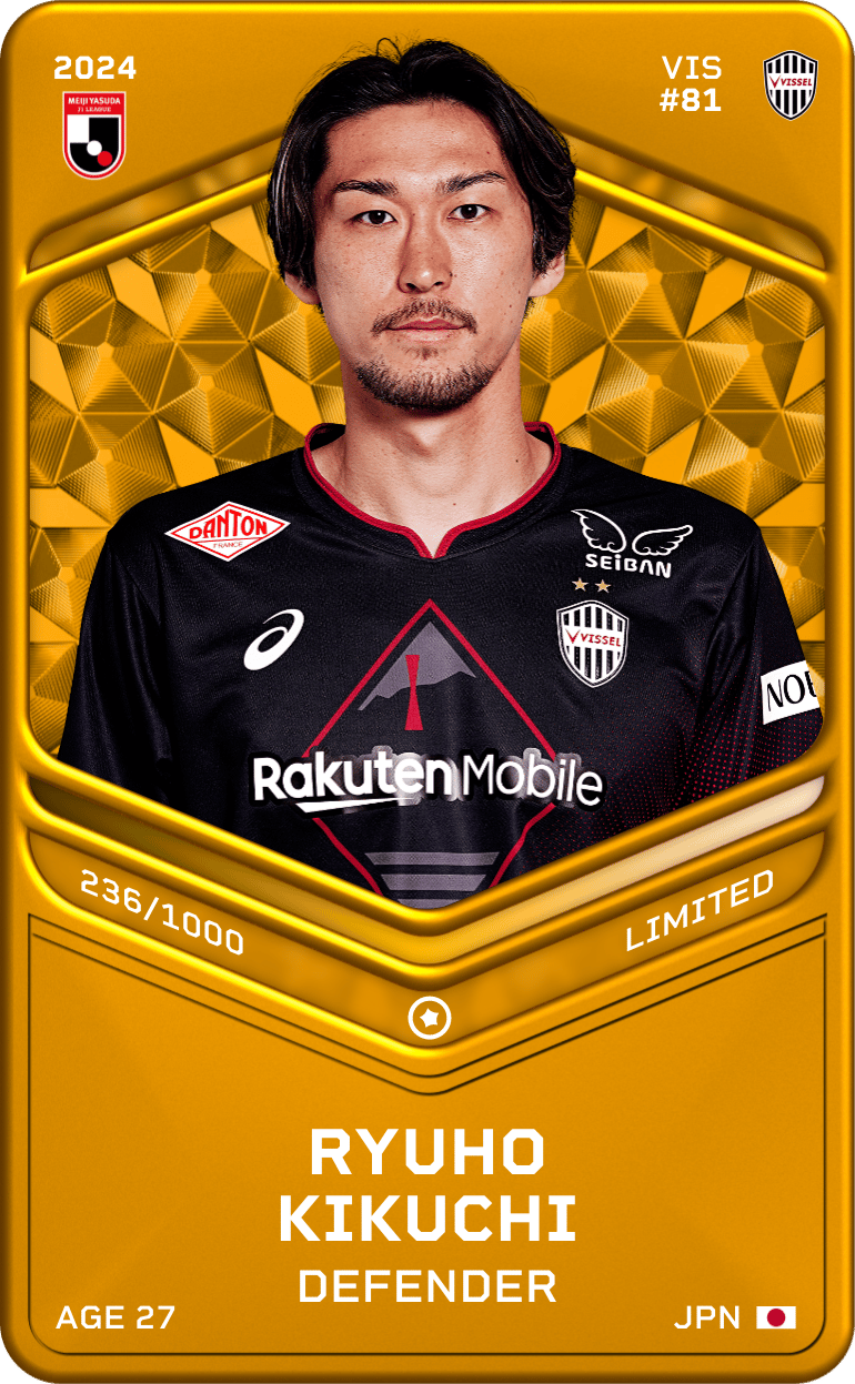 Ryuho Kikuchi 2024-25 • Limited 236/1000