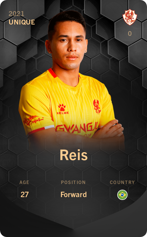 Sorare - Sorare Official - Reis 2021-22 • Unique - NFT # 82876201292470293551906613500638127956493710637660764514235591414621286427175