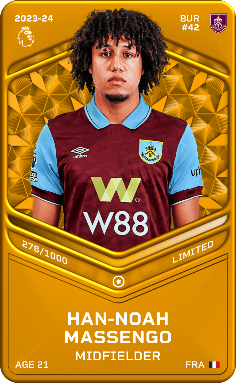 Han-Noah Massengo 2023-24 • Limited 278/1000