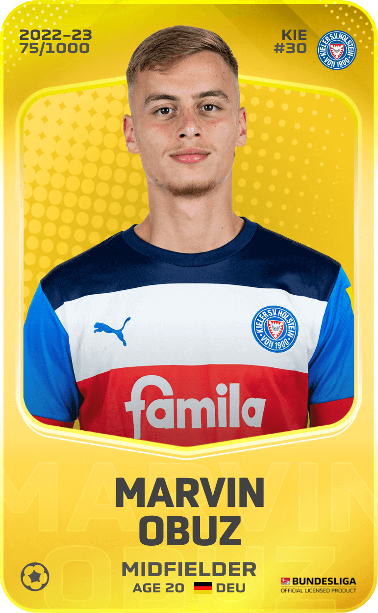 Marvin Obuz 2022-23 • Limited 75/1000