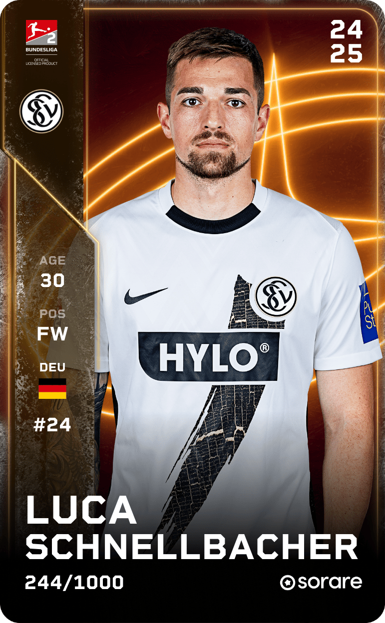 Luca Schnellbacher 2024-25 • Limited 244/1000