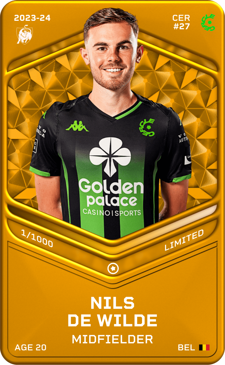 Nils De Wilde 2023-24 • Limited 1/1000