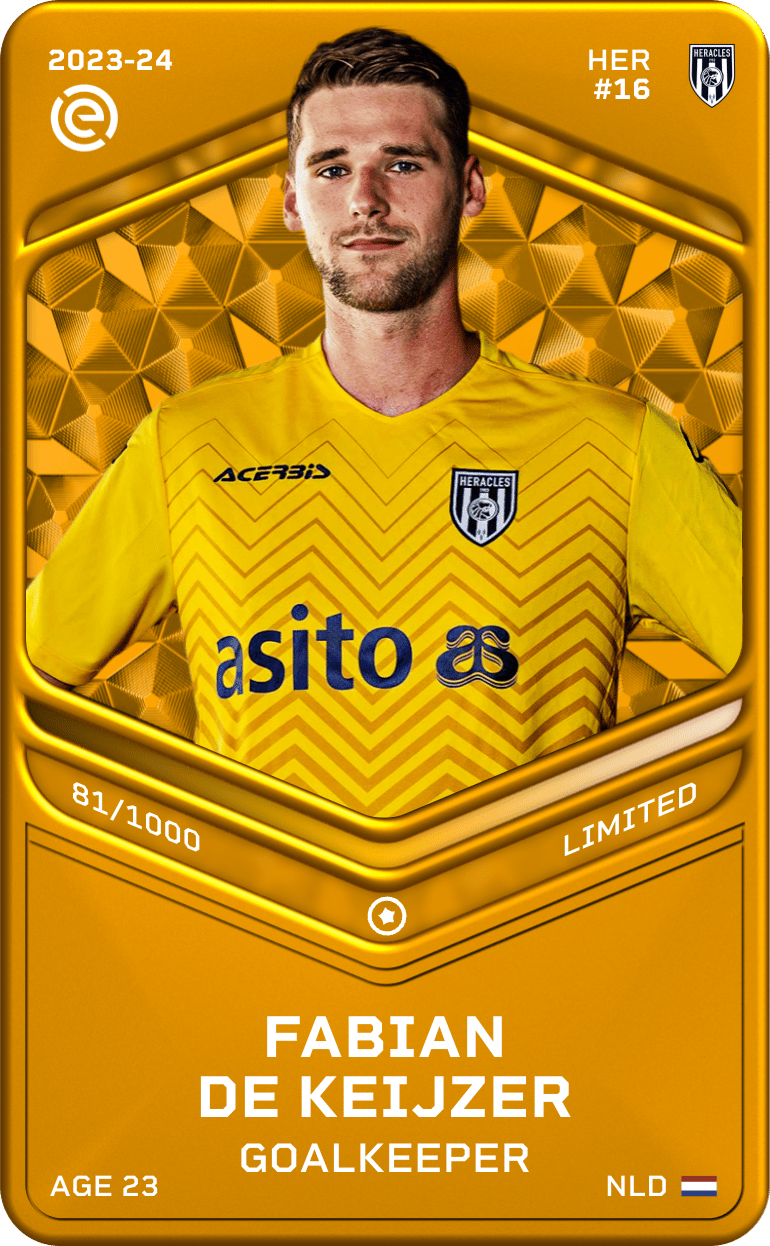 Fabian de Keijzer 2023-24 • Limited 81/1000