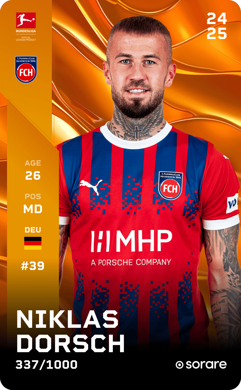 Niklas Dorsch 2024-25 • Limited 337/1000