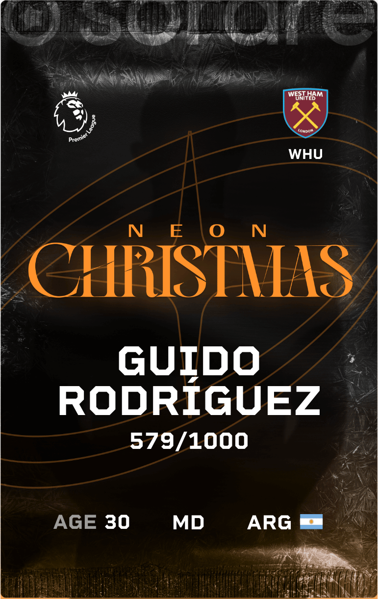 Guido Rodríguez 2024-25 • Limited 579/1000