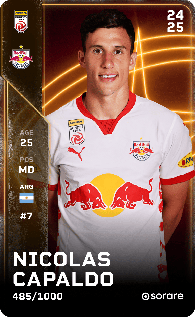 Nicolás Capaldo 2024-25 • Limited 485/1000