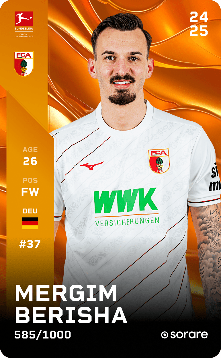 Mergim Berisha 2024-25 • Limited 585/1000