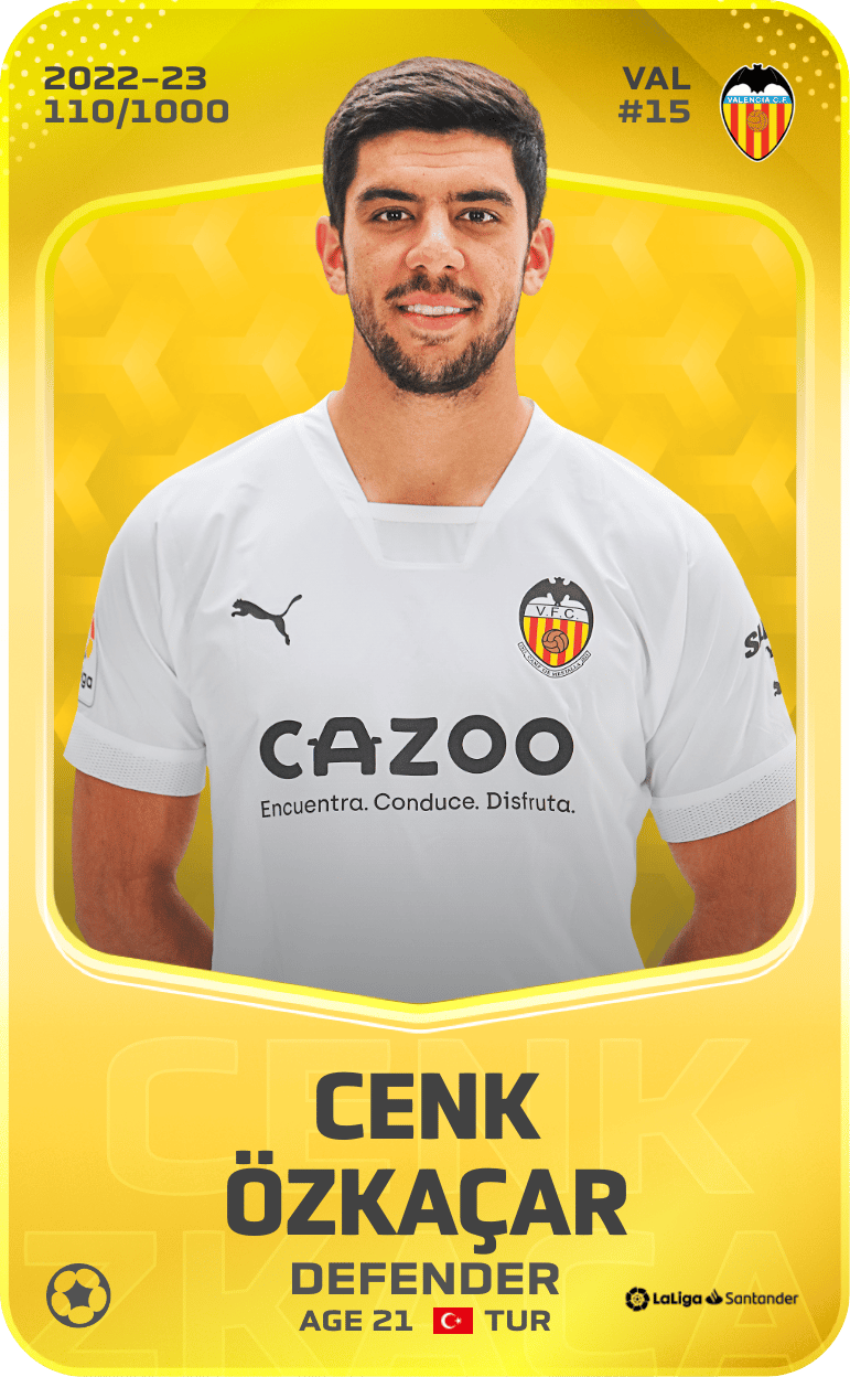 Cenk Özkaçar 2022-23 • Limited 110/1000