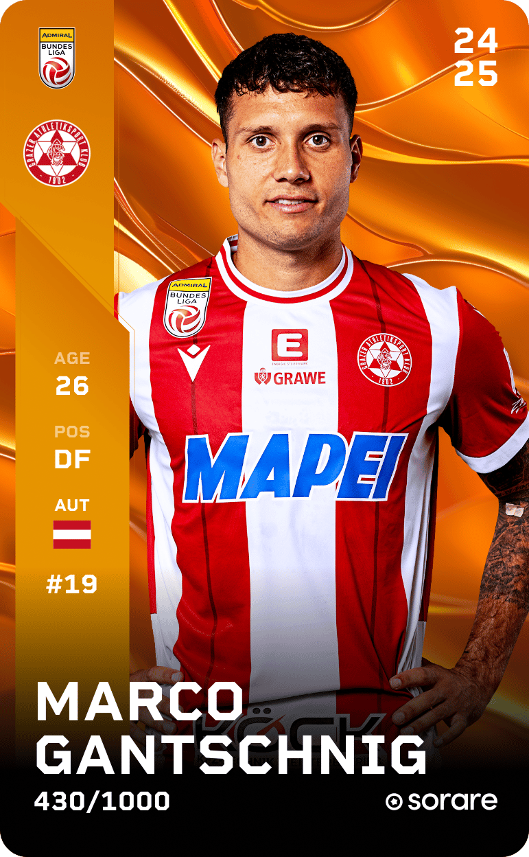 Marco Gantschnig 2024-25 • Limited 430/1000