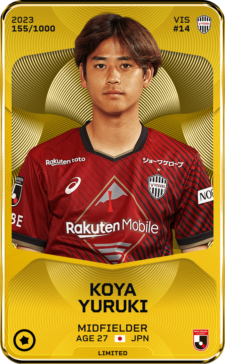Koya Yuruki 2023-24 • Limited 155/1000