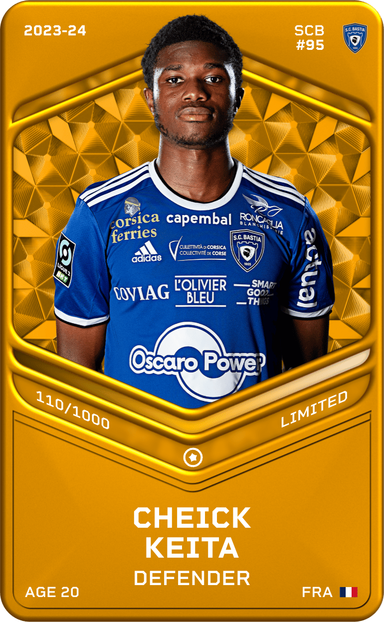 Cheick Keita 2023-24 • Limited 110/1000