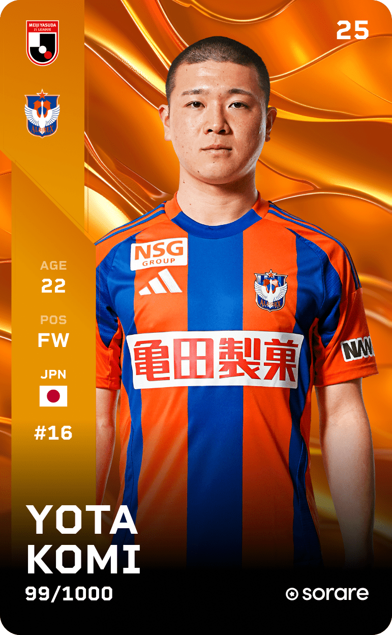 Yota Komi 2025-26 • Limited 99/1000