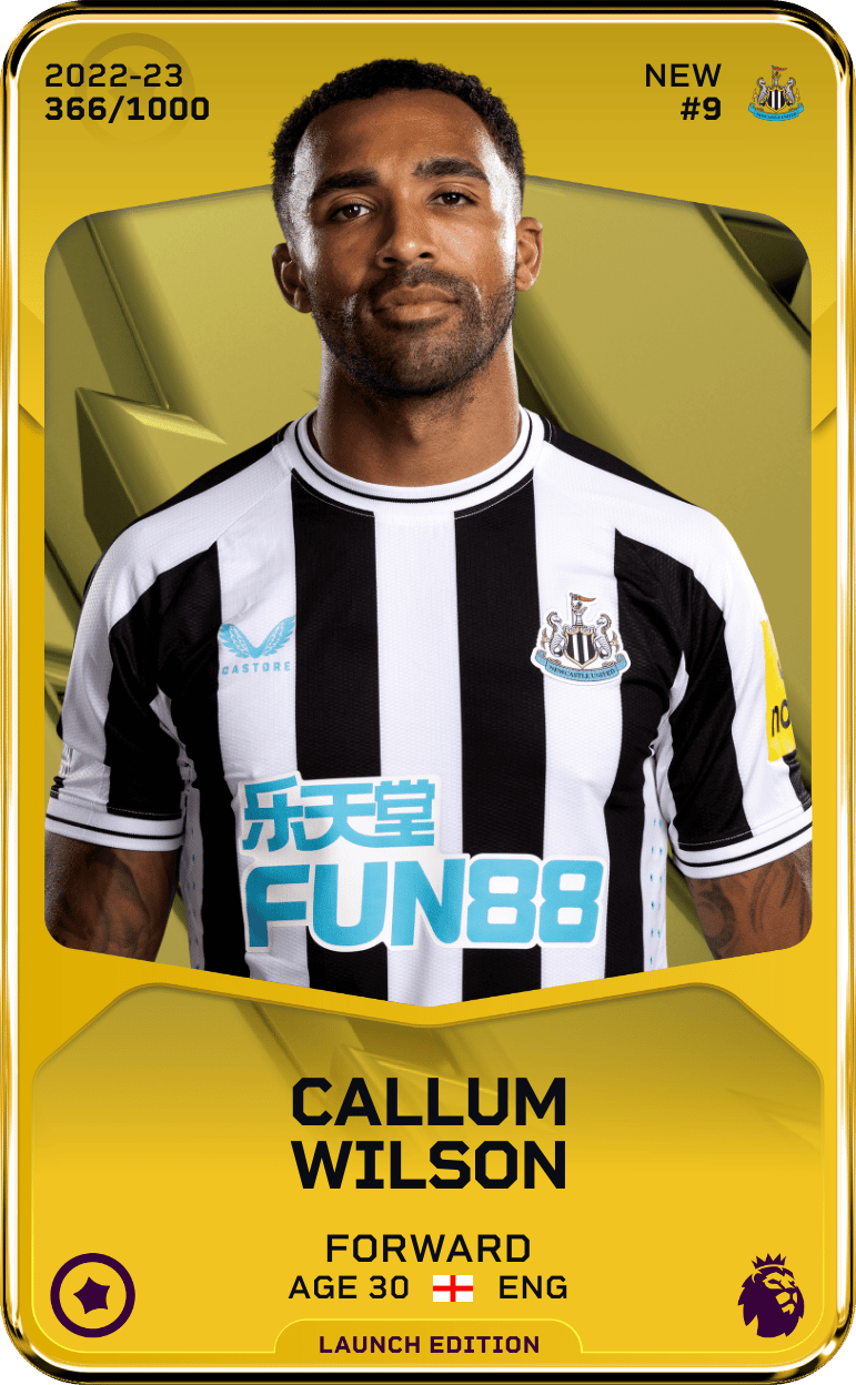 Callum Wilson 2022-23 • Limited 366/1000