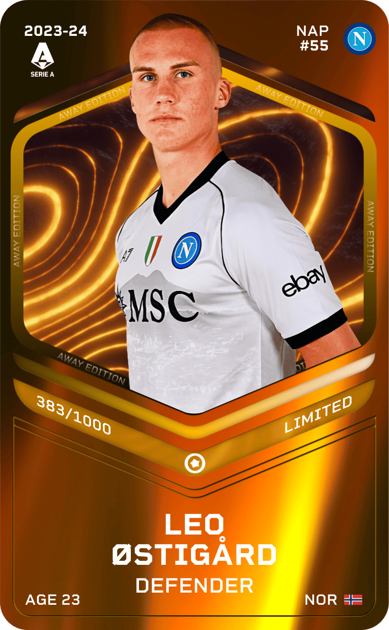 Leo Østigård 2023-24 • Limited 383/1000