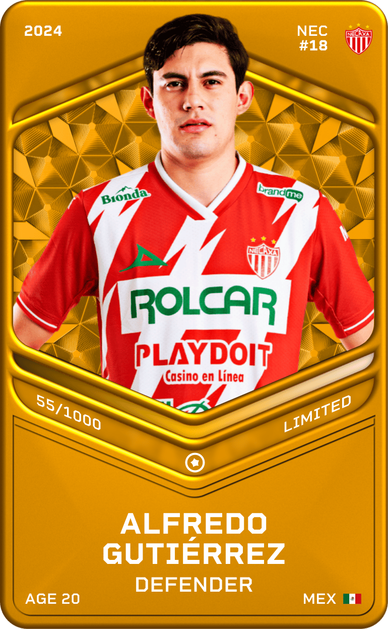 Alfredo Gutiérrez 2024-25 • Limited 55/1000