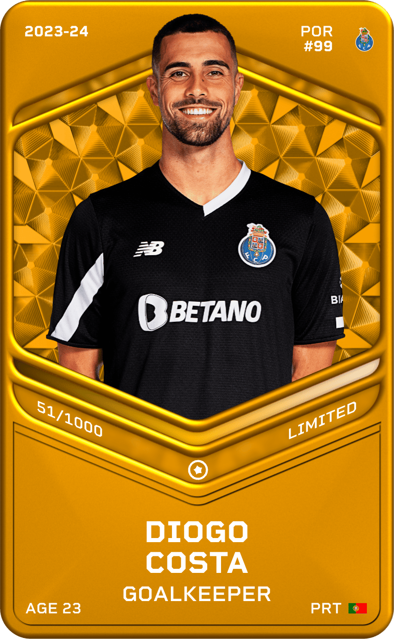 Diogo Costa 2023-24 • Limited 51/1000