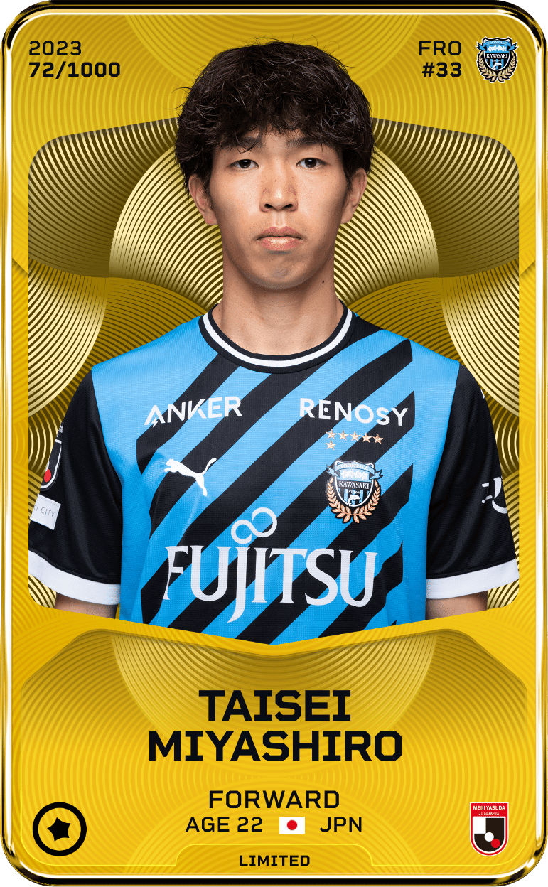 Taisei Miyashiro 2023-24 • Limited 72/1000
